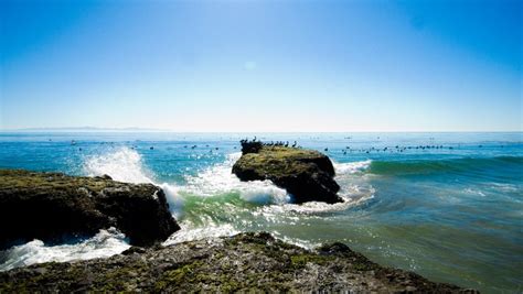 campus point surfcam|Live Webcam Campus Point Beach, Isla Vista, California